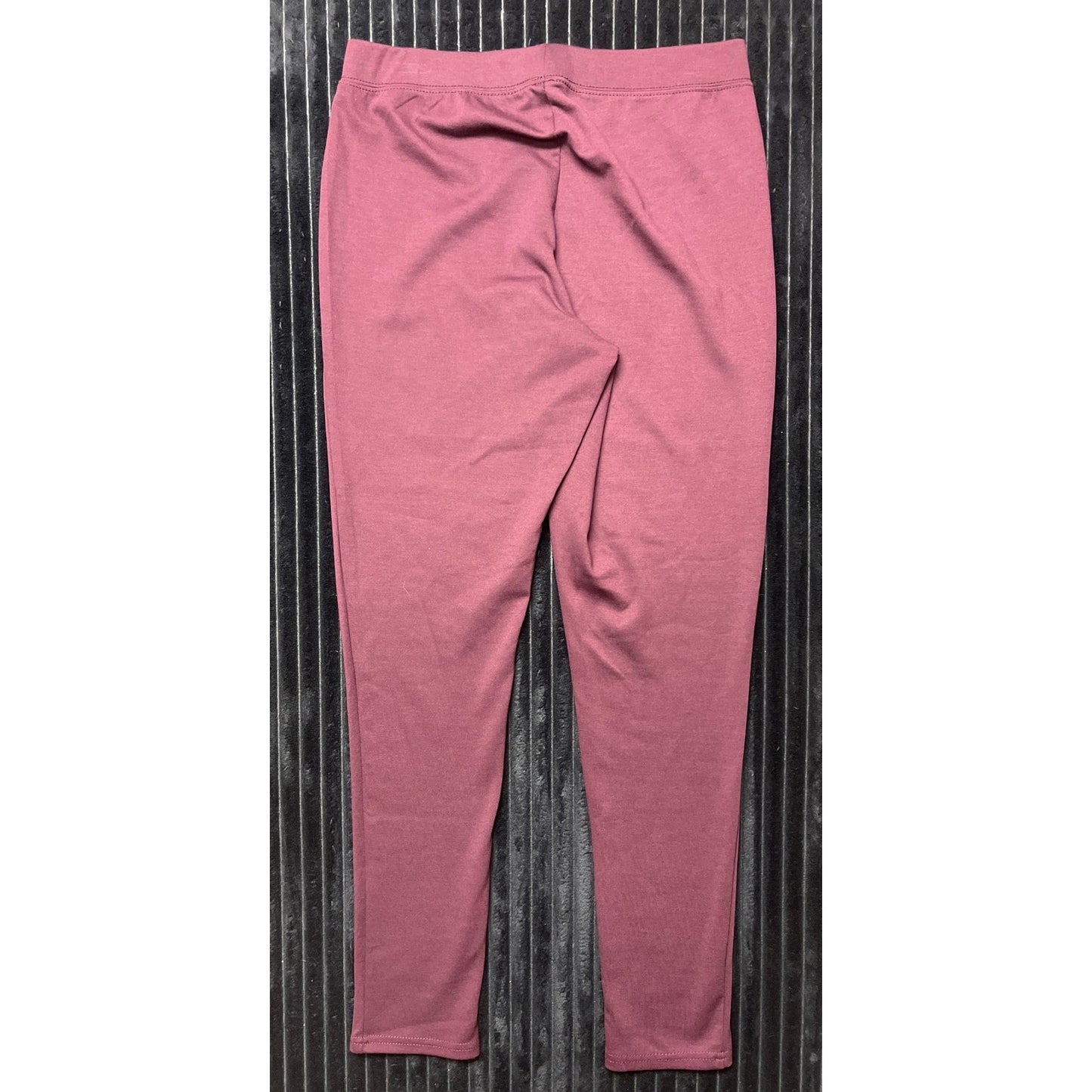 Hannah Women's Legging/Pants Size Medium Deep Burgundy Pull-On Skinnyleg