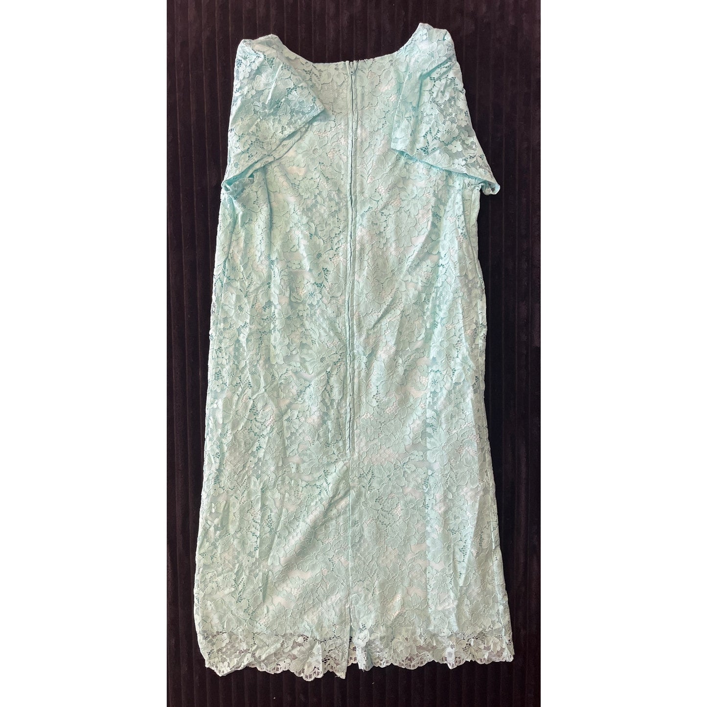NWOT TEAL LACE MOMMY AND ME PLACE DRESS MEDIUM