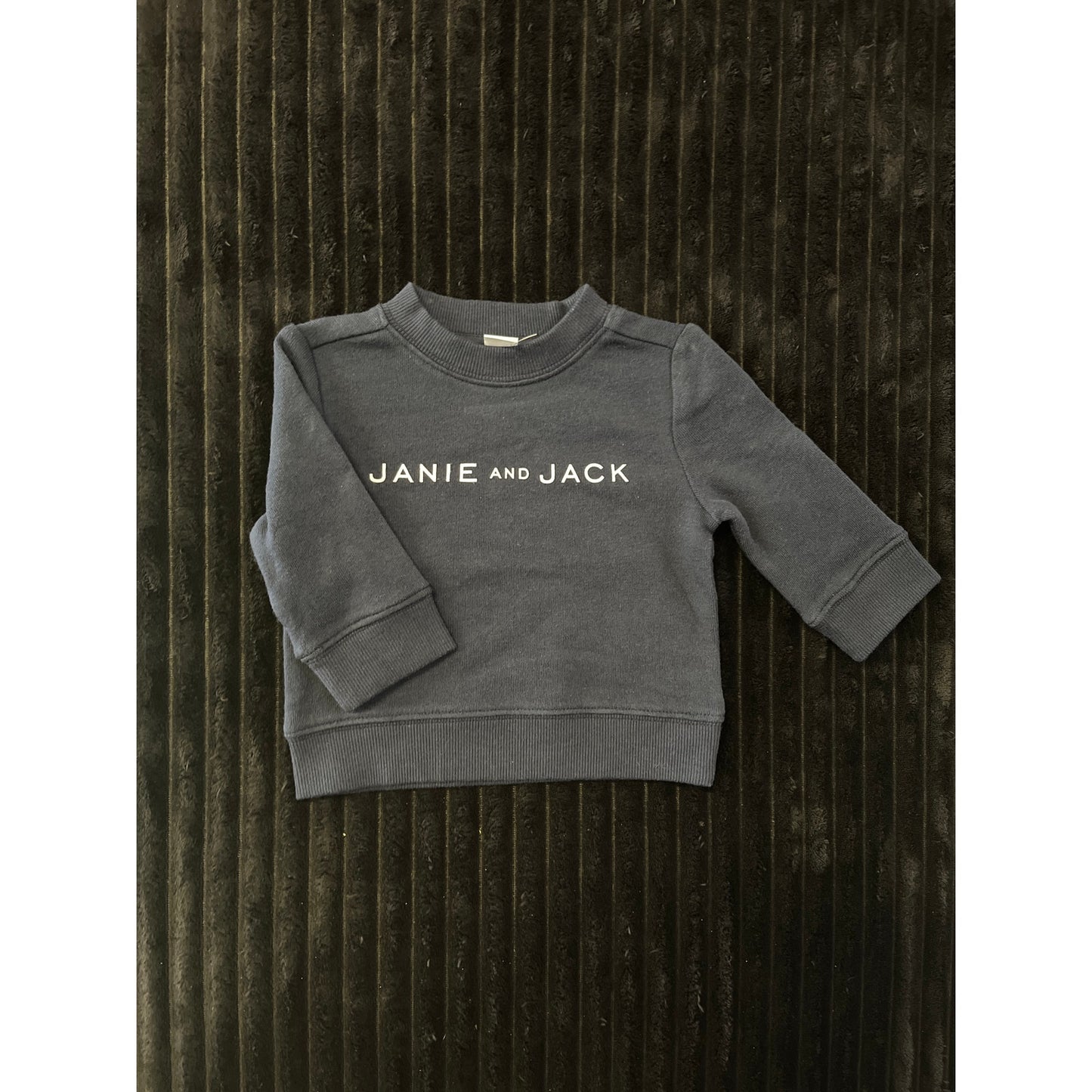 Janie and Jack Baby Boy Navy/Blue Pull-Over Sweater 3-6M NWOT