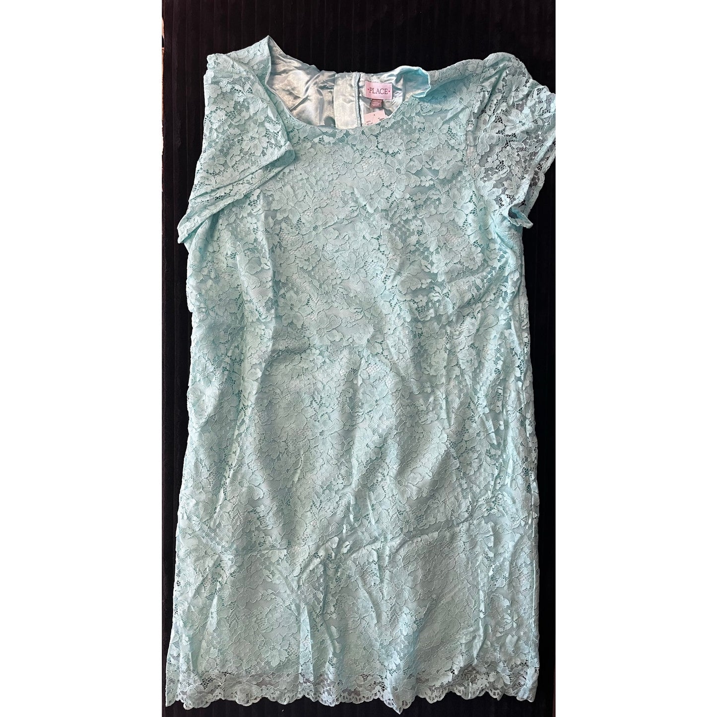NWOT TEAL LACE MOMMY AND ME PLACE DRESS XXL