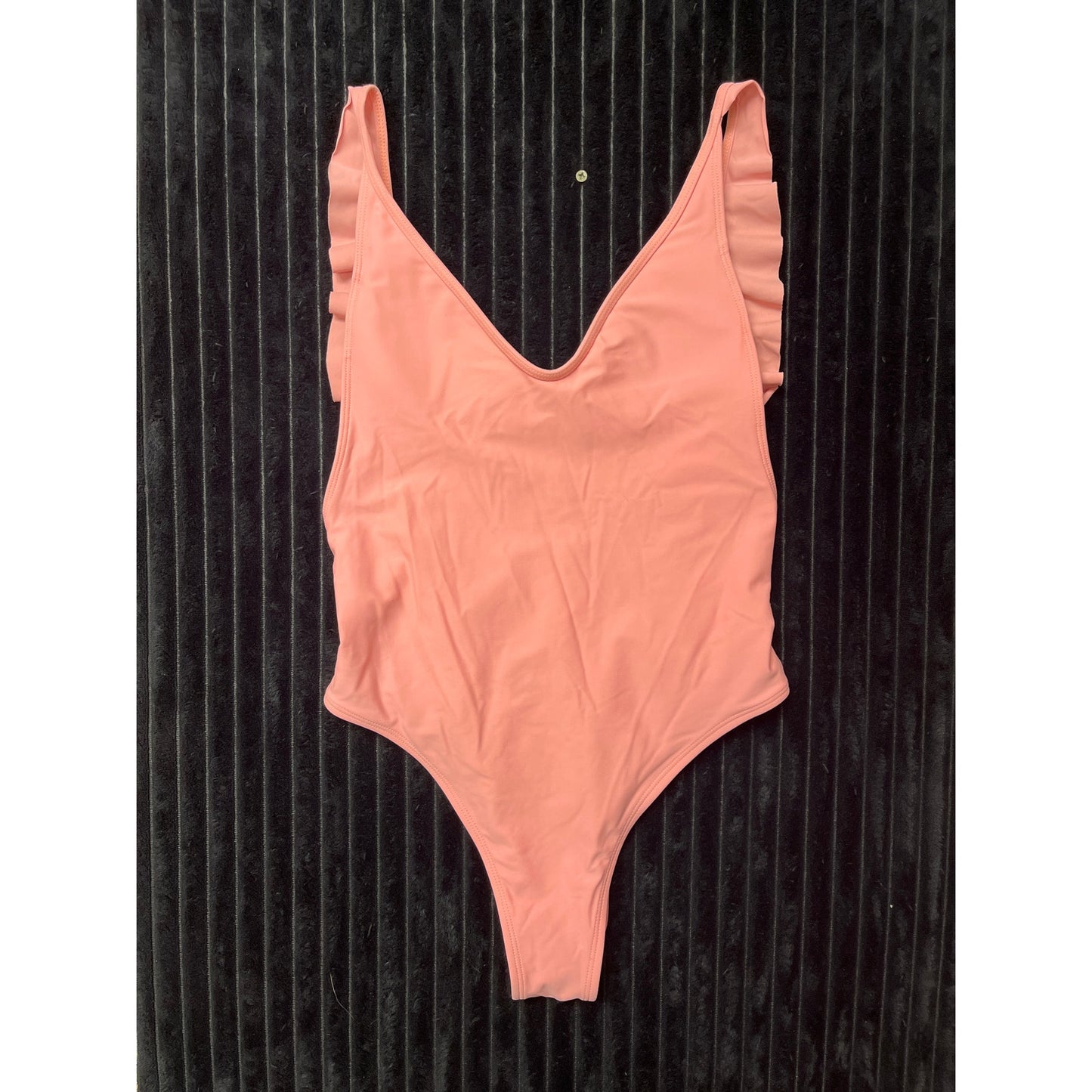 Aerie Women's One-Piece Swimsuit Size Small Pale Pink Swimwear Bathing Suit