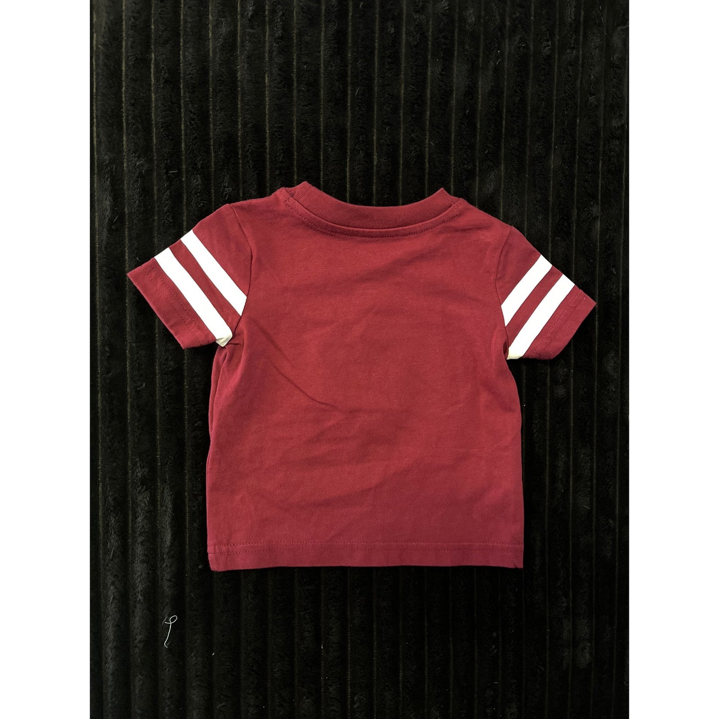 Janie and Jack Baby Boy Maroon Graphic Pull-Over T-Shirt 3-6M NWOT