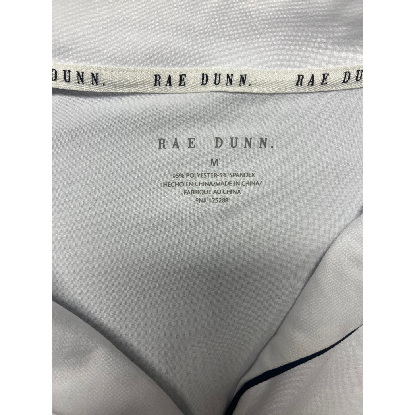 Rae Dunn BRIDE Womens Pajama White Night Sleep Shirt Wedding Bride Button Medium