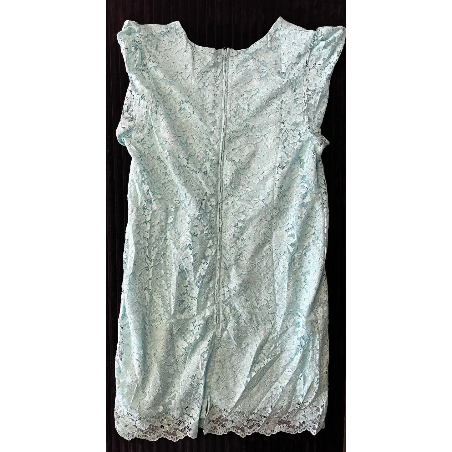 NWOT TEAL LACE MOMMY AND ME PLACE DRESS XXL