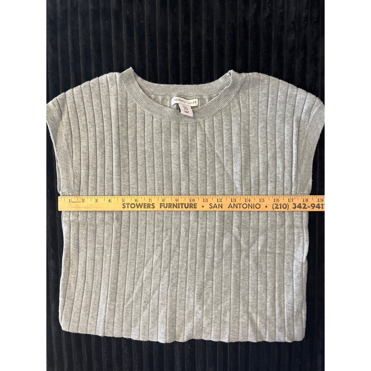 Sincerely Jules Beige Sweater Pant Set Wide Leg Size Medium