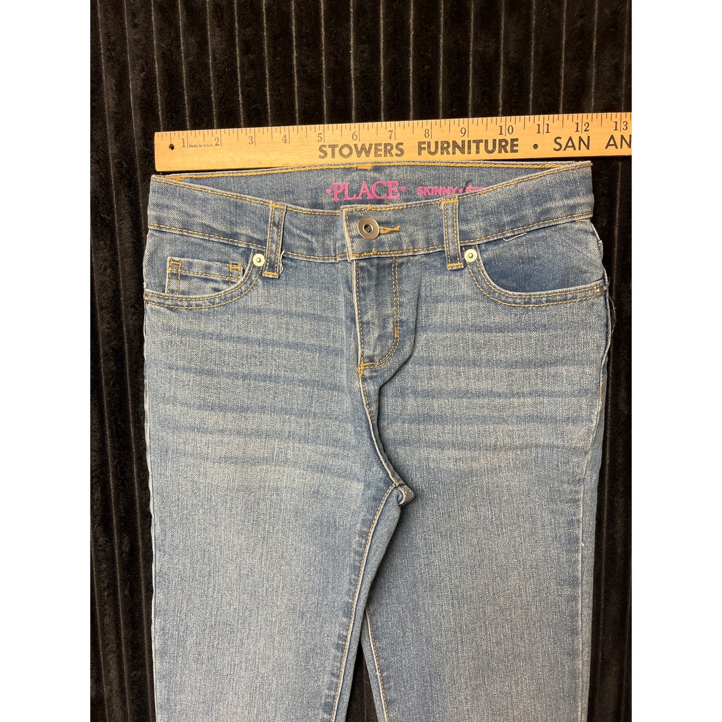 Children's Place Girls Size 10 Skinny Blue Jeans