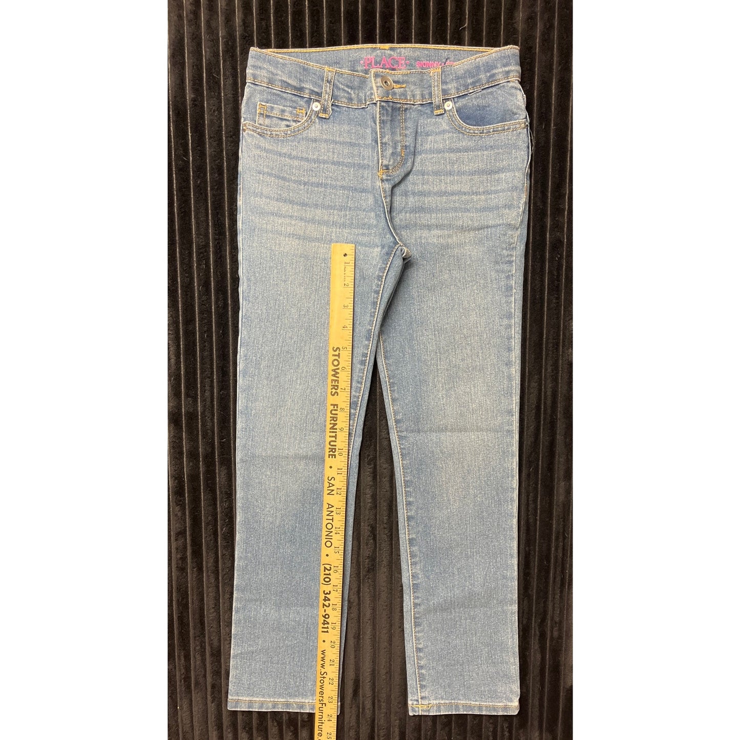 Children's Place Girls Size 10 Skinny Blue Jeans
