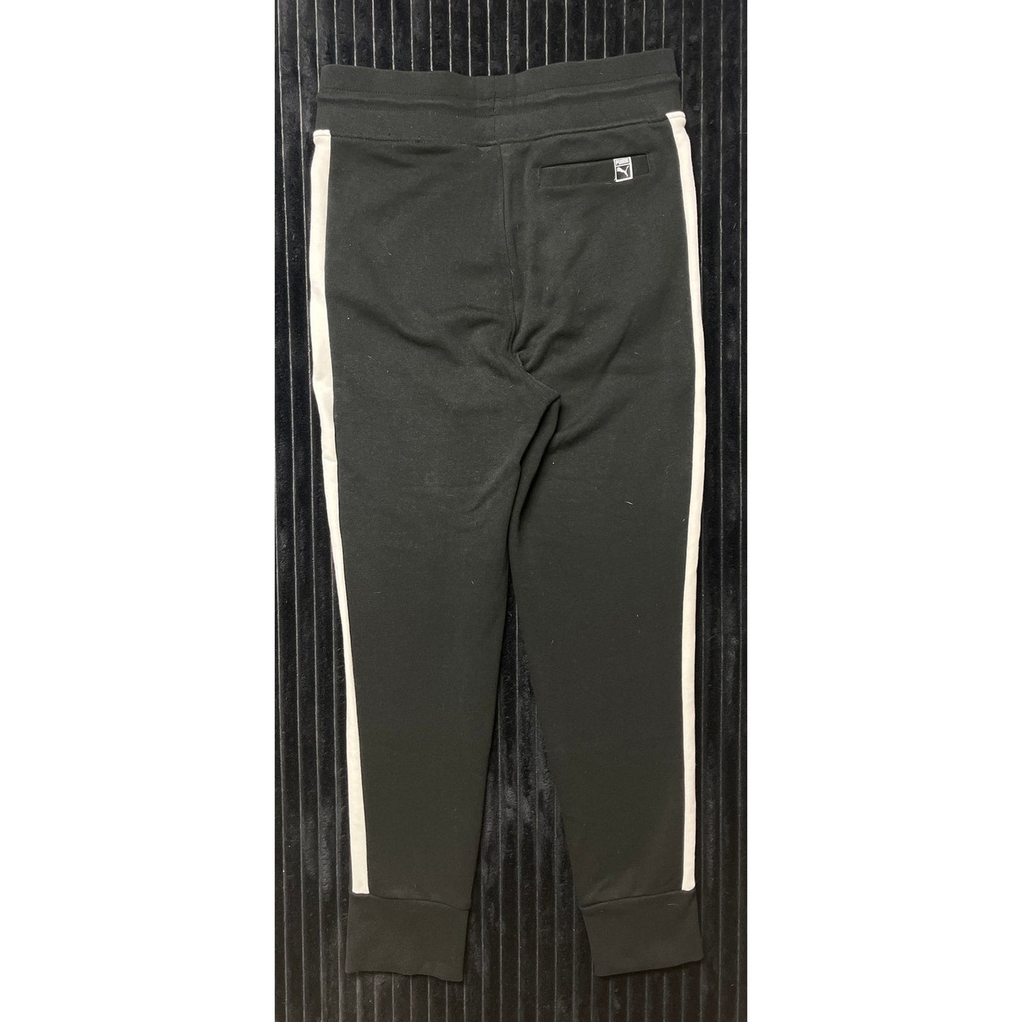 PUMA Track Pant Black Tracksuit Bottoms Joggers Jog Sweat Pants Size Men's Small