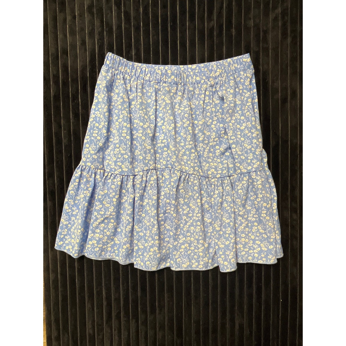 Shein Women’s Blue Floral Mini Skirt Size Small Summer Trendy