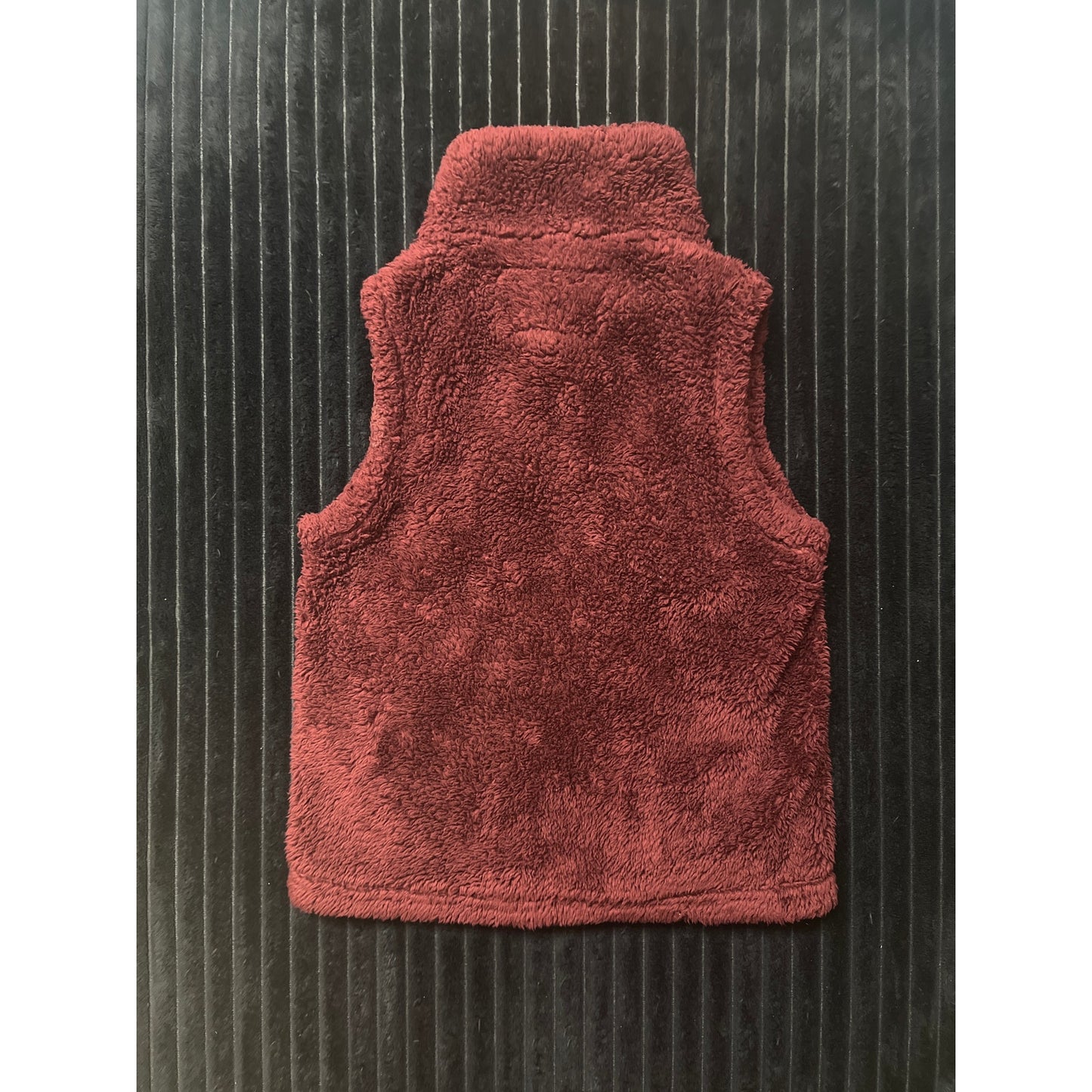 A&M College Boys' Burgundy Fleece Vest - Size YS - Soft 100% Polyester