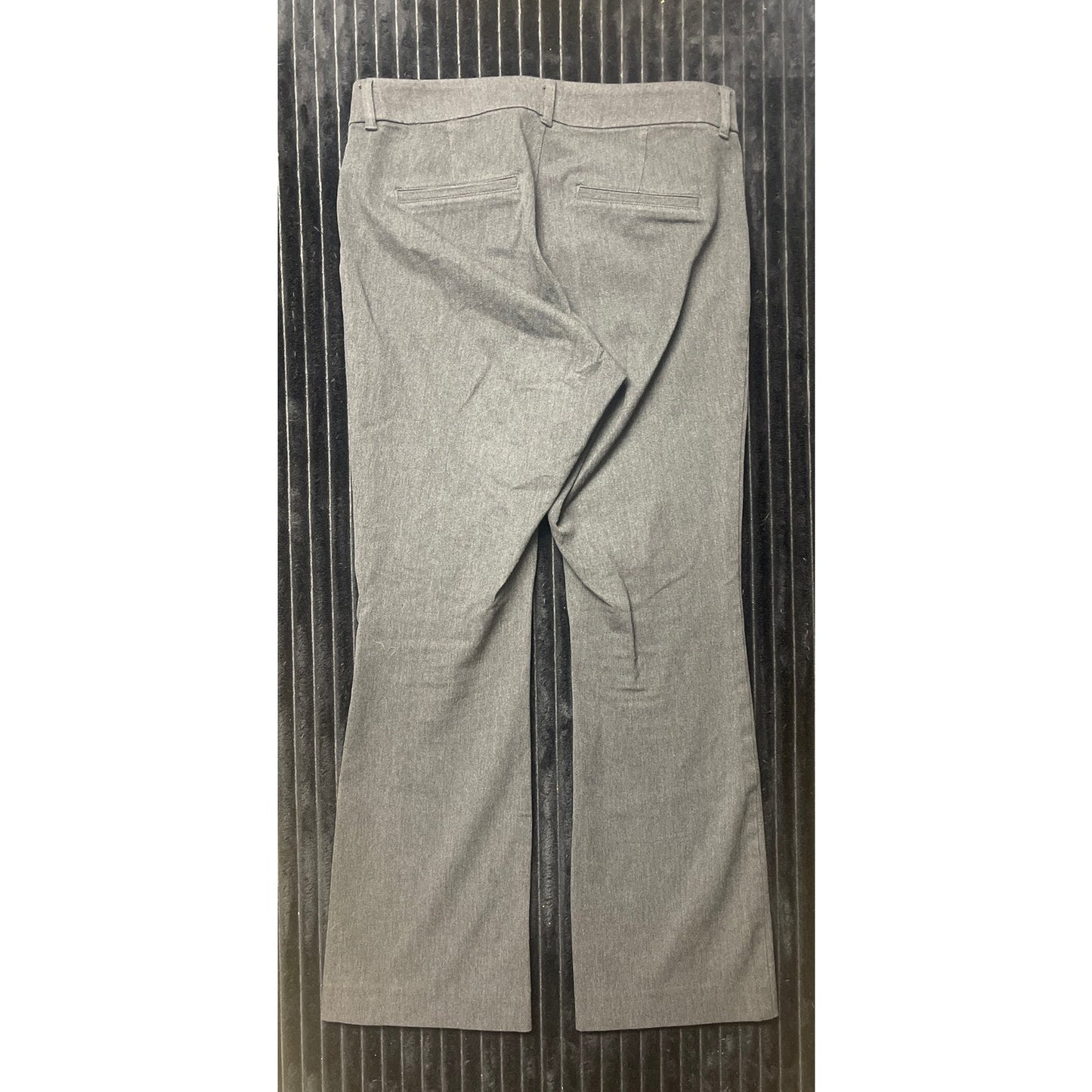 Old Navy Womens Pants High Rise Pixie Secret Smooth Pockets Charcoal Gray SZ 6