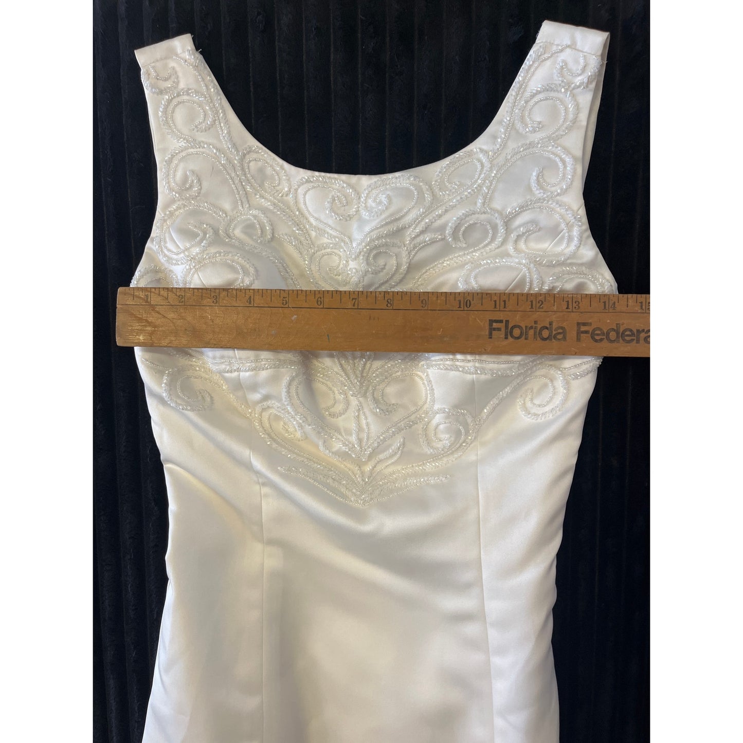 Precious Formals Wedding Dress Size 10 (candlelight Ivory)