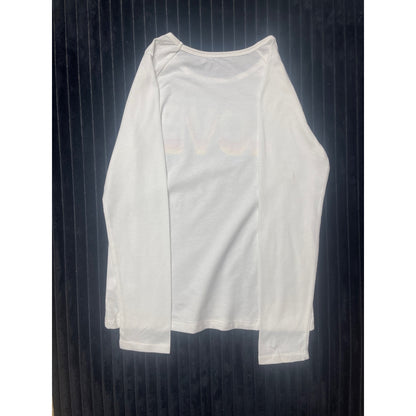 The Children's Place Girls White Sequin "Love" T-Shirt Size L