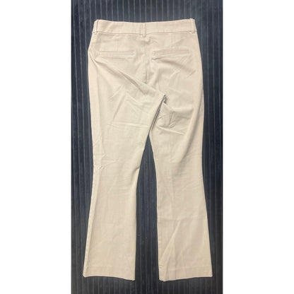 Old Navy Women's High Rise Flare Pants Sz 6 Nude Secret Smooth Pockets