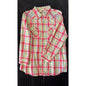 "Vintage Gibson Trading Co. Women's Paisley Striped Pearl Snap Shirt Size 2X"