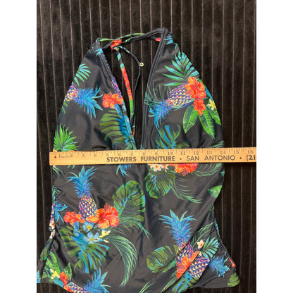 Shein Women's Tankini Two-Piece Swimsuit Floral Swim Set Size Large