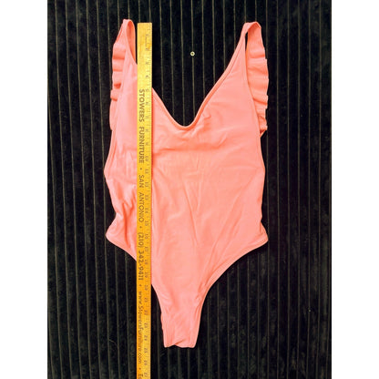 Aerie Women's One-Piece Swimsuit Size Small Pale Pink Swimwear Bathing Suit