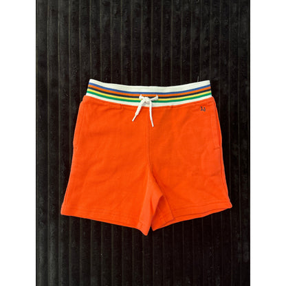 Janie and Jack Baby Boy Orange Drawstring Shorts 18-24M NWOT Athletic Style