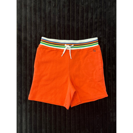 Janie and Jack Baby Boy Orange Drawstring Shorts 18-24M NWOT Athletic Style