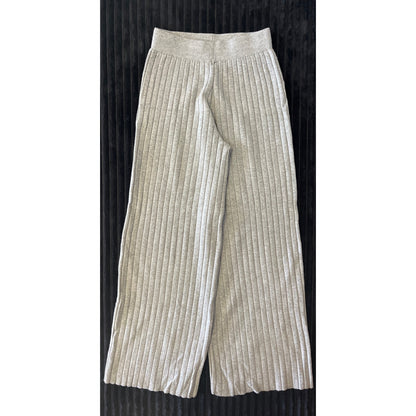 Sincerely Jules Beige Sweater Pant Set Wide Leg Size Medium