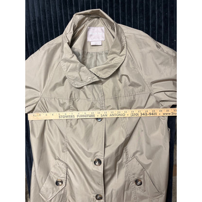 White Stag Women's Raincoat Button-Up Size 2XL Waterproof Lightweight