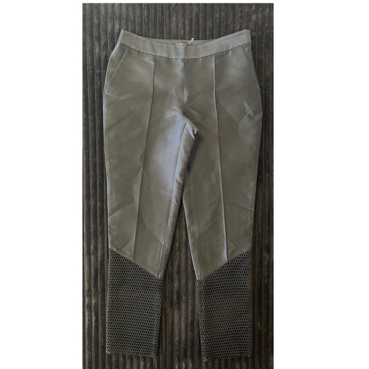 Sachin Babi Black Pants Mesh Cut Outs 2 Womens