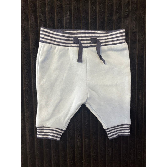Janie and Jack Baby Boy Pull-On Drawstring Striped Jogger 0-3M NWOT