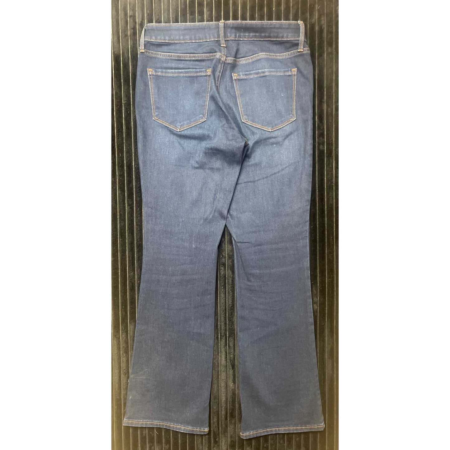 Old Navy Women's Mid Rise Kicker Boot Jeans Sz 6 Dark Wash Classic Fit