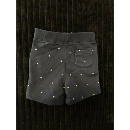 Janie and Jack Baby Boy Navy Blue Palm Tree Drawstring Shorts 6-12M NWOT