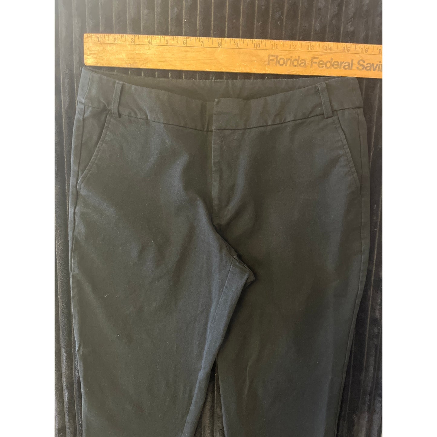 Time and Tru Women’s Black Dress Pants Size 12 Clasp Zipper Closure