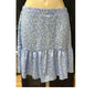 Shein Women’s Blue Floral Mini Skirt Size Small Summer Trendy