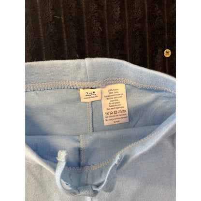 Janie and Jack Baby Boy Light Blue Pull-On Jogger 3-6M NWOT