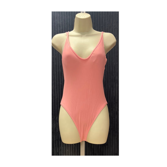Aerie Women's One-Piece Swimsuit Size Small Pale Pink Swimwear Bathing Suit
