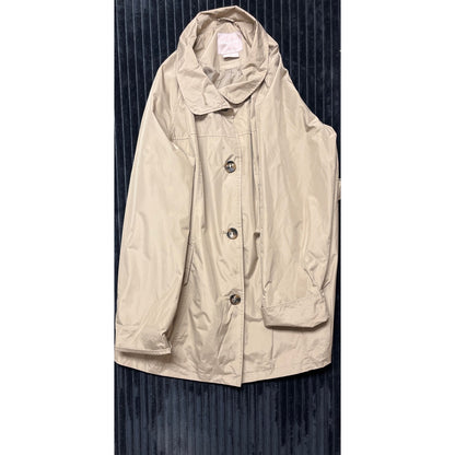 White Stag Women's Raincoat Button-Up Size 2XL Waterproof Lightweight