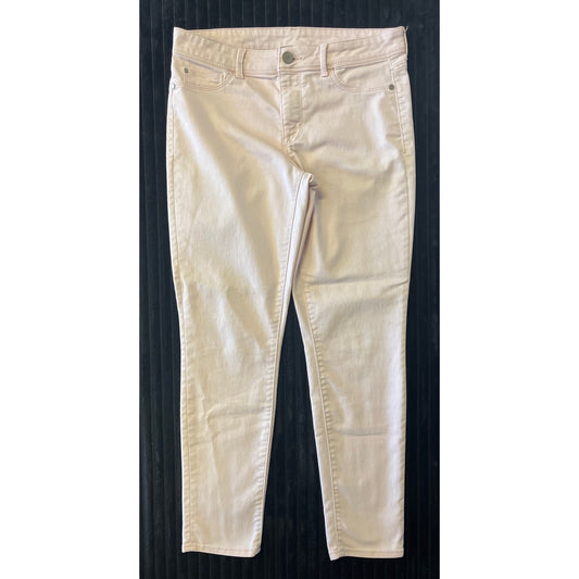 Time and True Women’s Pink Stretchy Jeans Size 8 Slim Fit Casual Comfort