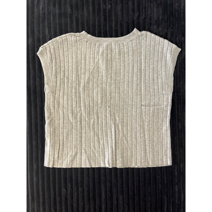 Sincerely Jules Beige Sweater Pant Set Wide Leg Size Medium