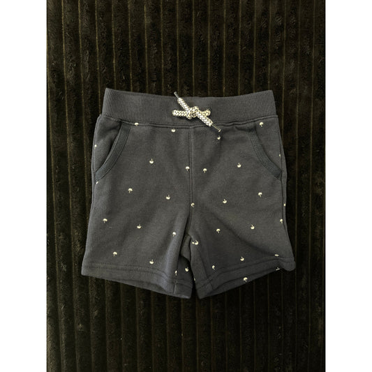 Janie and Jack Baby Boy Navy Blue Palm Tree Drawstring Shorts 6-12M NWOT