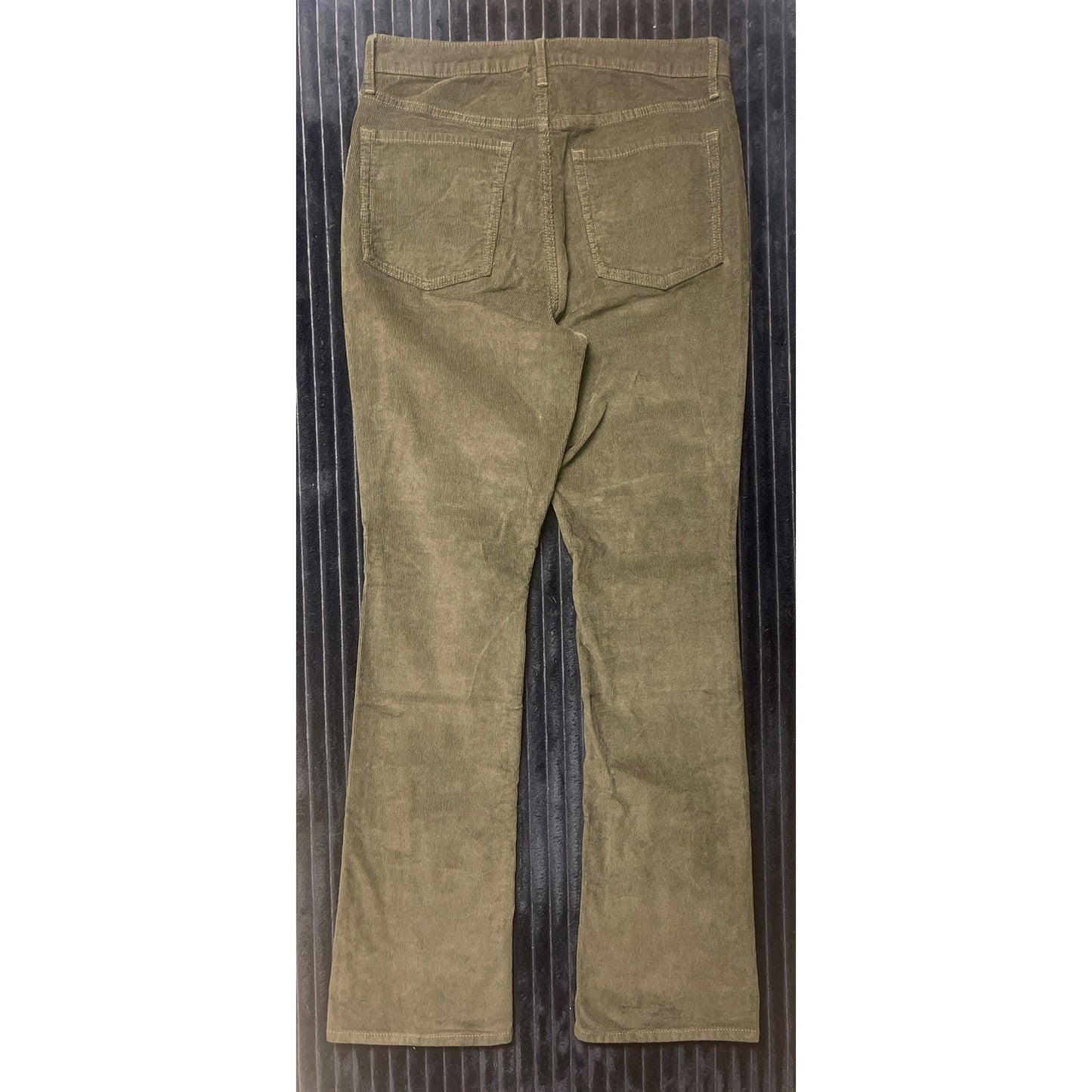 Old Navy Women's Extra High Rise Kicker Boot Corduroy Pants Sz 6 Chocolate Brown