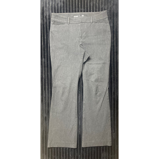 Old Navy Womens Pants High Rise Pixie Secret Smooth Pockets Charcoal Gray SZ 6