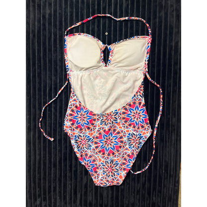 Old Navy Women's One-Piece Swimsuit Multicolor Mandala Print Size Small Beachwear
