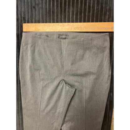 Talbots Women's Charcoal Grey Bi-Stretch Straight Leg Dress Pants Sz 16P