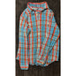 Polo Ralph Lauren Vintage Camp Button-Up Shirt Men’s S Plaid Blue Orange Red Black