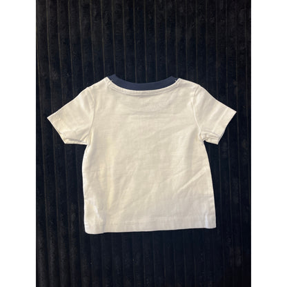 Janie and Jack Baby Boy White Nautical Pull-Over Graphic T-Shirt 3-6M NWOT