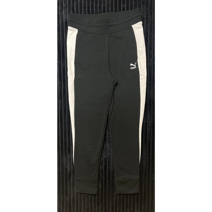 PUMA Track Pant Black Tracksuit Bottoms Joggers Jog Sweat Pants Size Men's Small